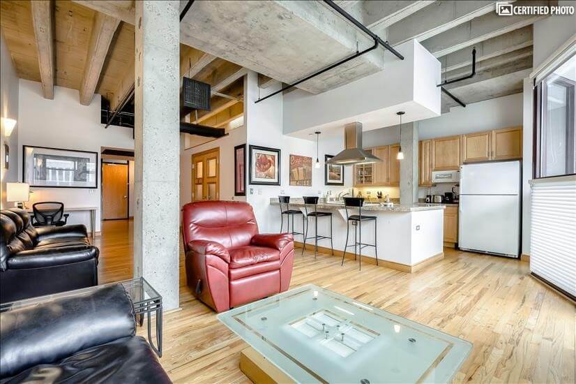 Downtown Denver Fully Furnished Condo