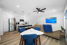 Whole Living Room with Kitchen