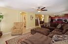 Open living space with easy access to all.