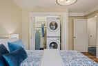 Full-size LG washer and dryer. Very quiet
