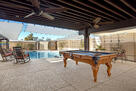 Private backyard