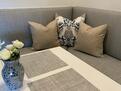 Banquette seating with storage underneath