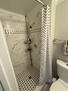 Full bathroom on lower level.