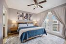 Luxury queen bed. Fully adjustable at the hea