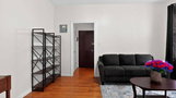 Spacious Living Room with Open Layout and Mod