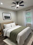 Bedroom #2 with charging nightstands.