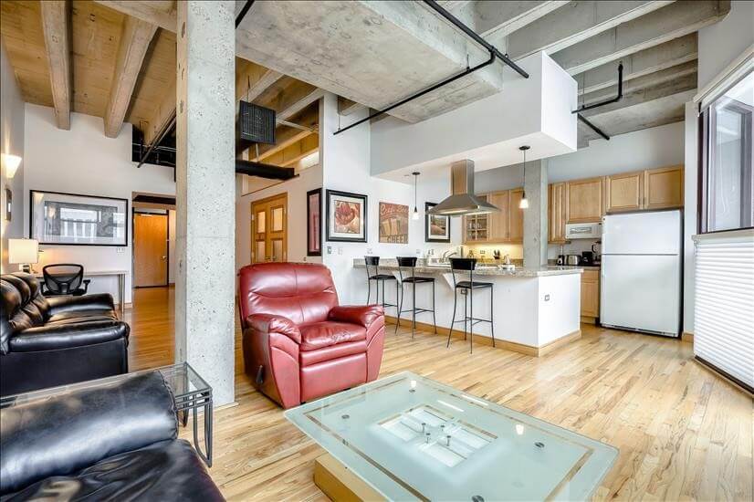 Downtown Denver Fully Furnished Condo
