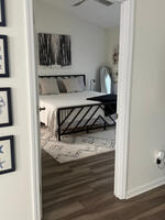 Primary Bedroom from living room