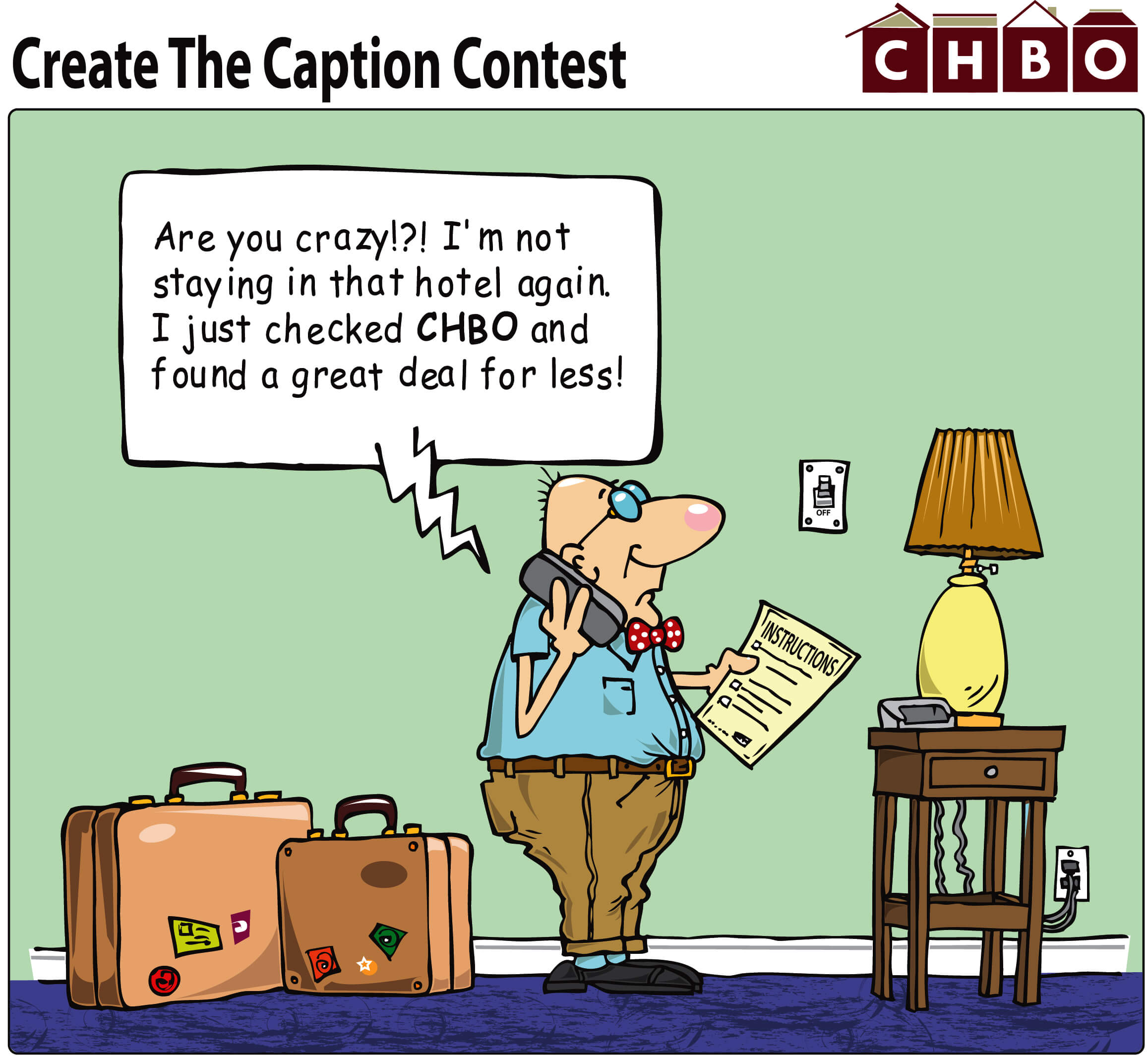 Create the caption contest winner