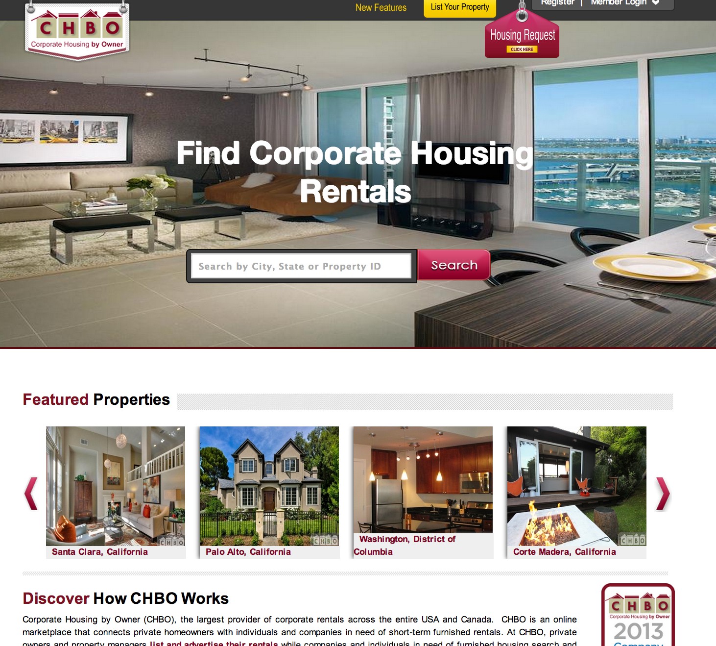 Extended Stay Property Portal