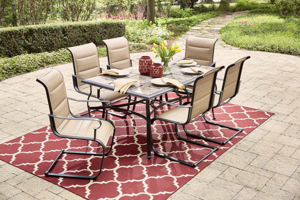 corporate housing patio table