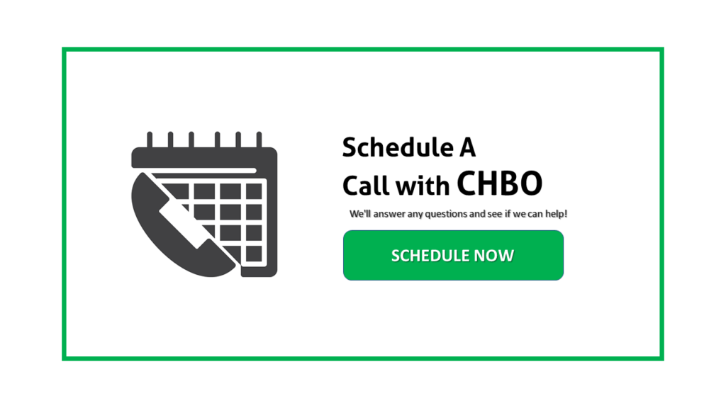 Schedule a call with CHBO