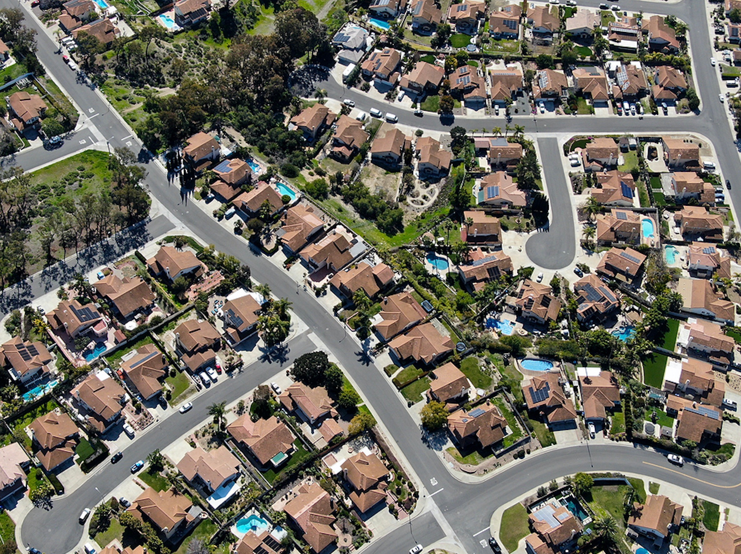 Corporate houses in San Diego