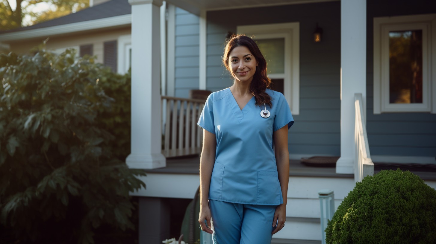 Nurses in rental apartments