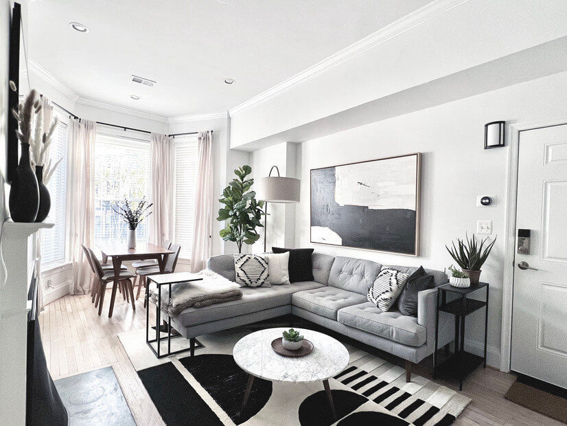 Newly Reno'd Capitol Hill Townhouse