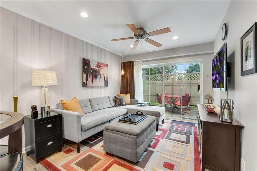 Mid Century Furnished Sandy Springs Home
