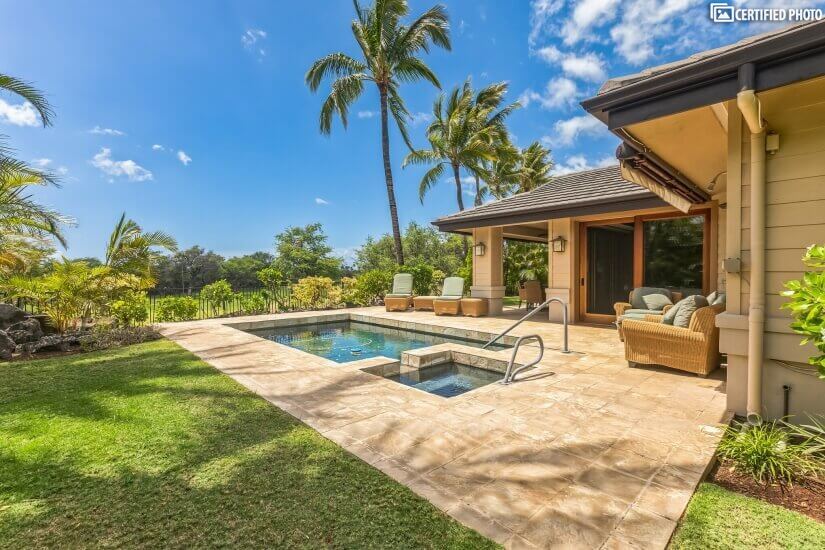 Mauna Lani Furnished House with a Pool