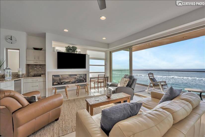 Furnished Beachfront Home Oceanside CA