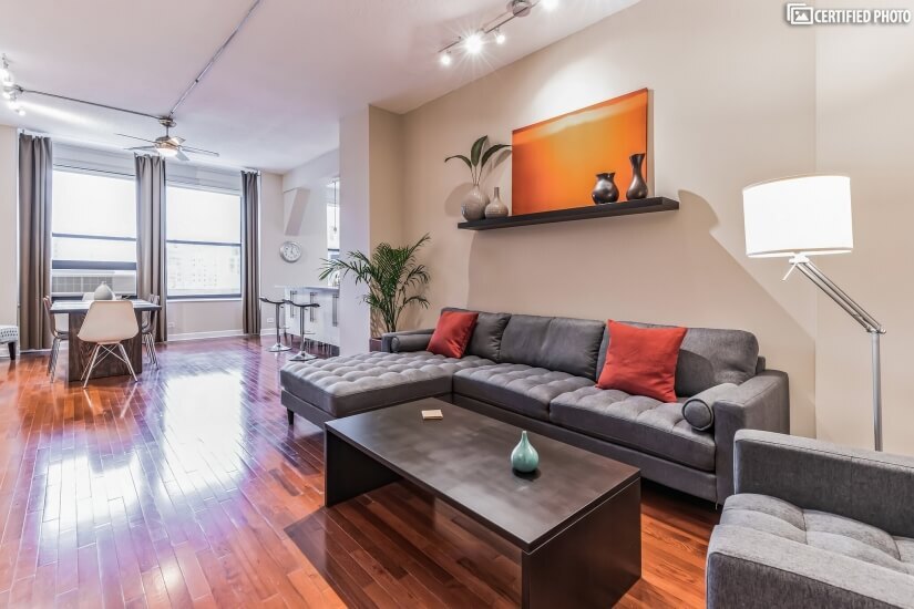 Chicago furnished rental in Printers Row