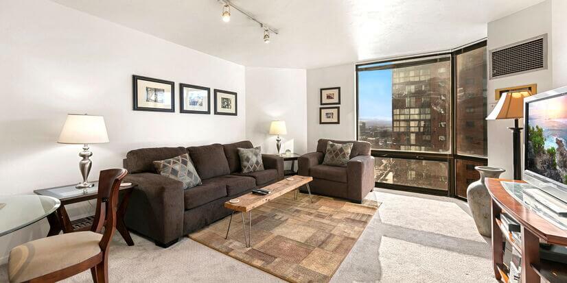 Downtown Furnished Condo at The Barclay