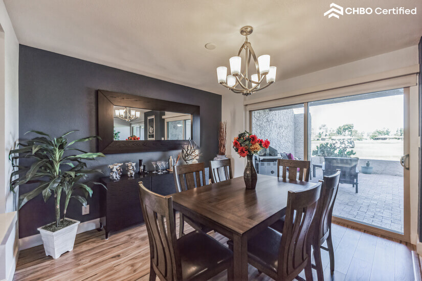 Dining Room and views