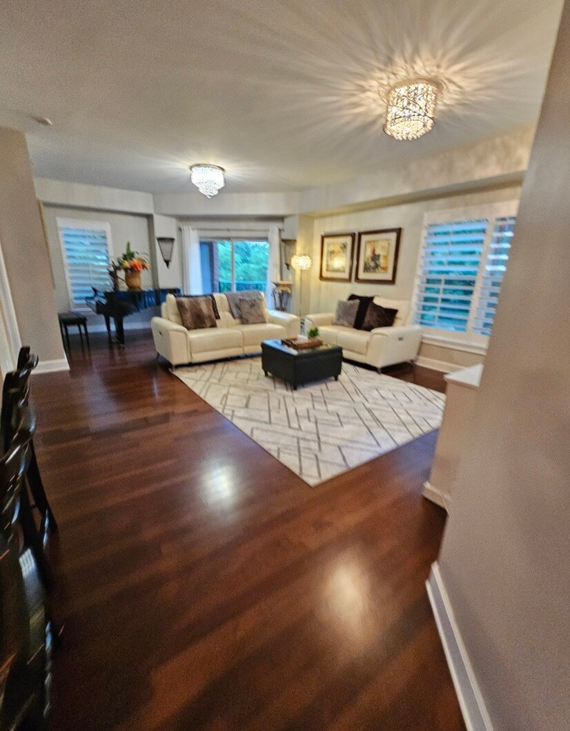 Living Room with Balcony