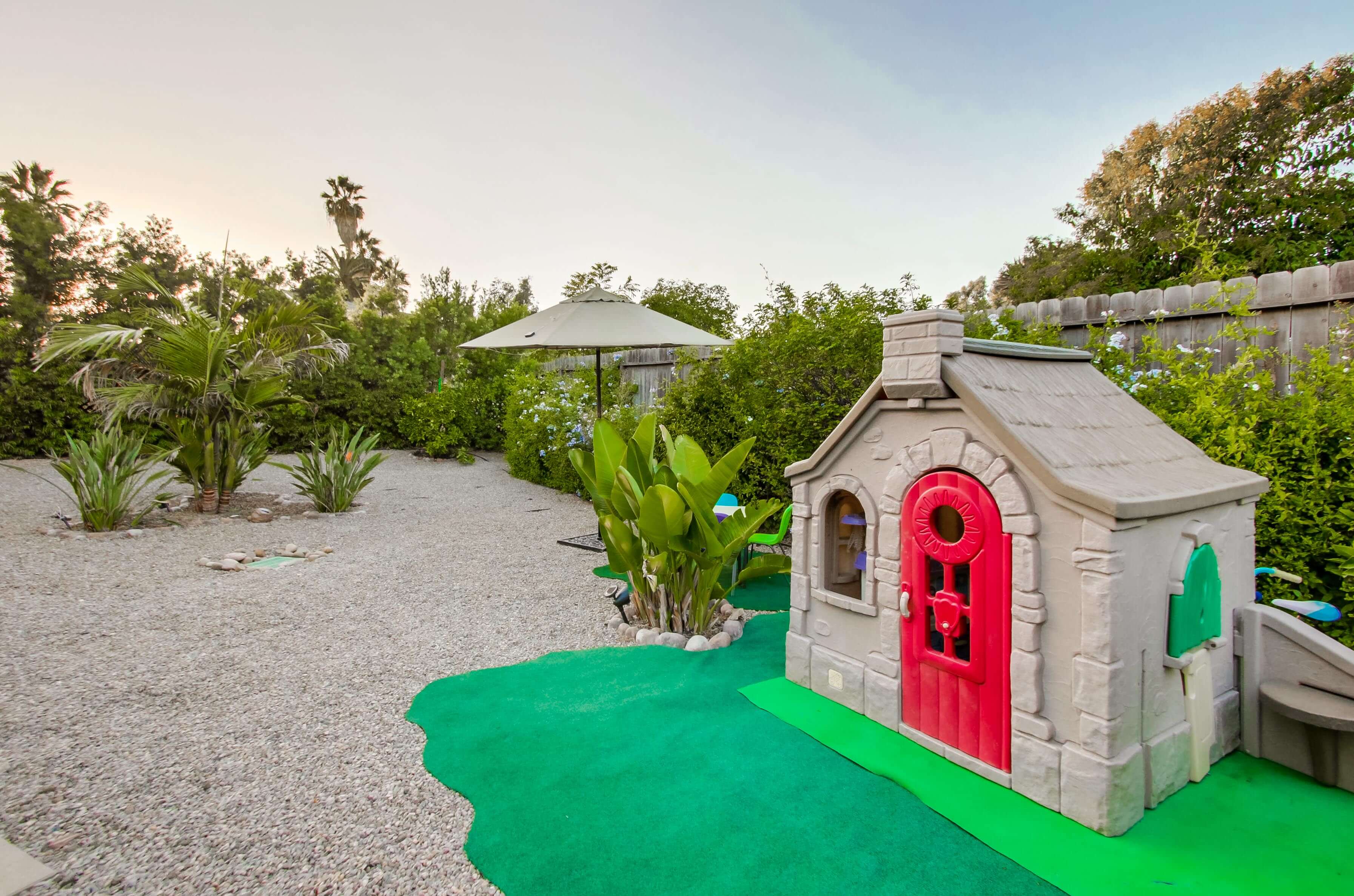 Children love to run and play in a safe area