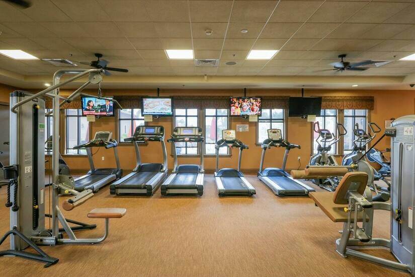 gym at club house