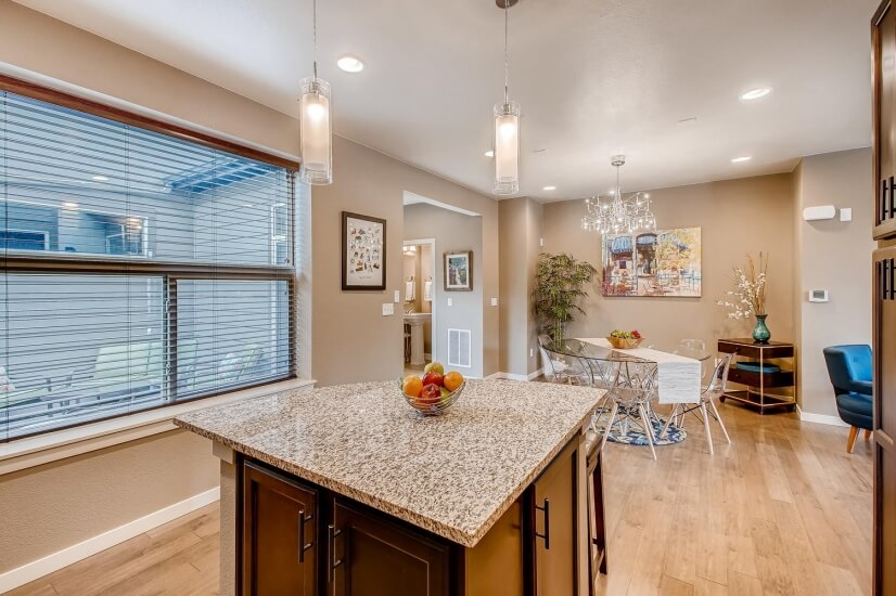 Dining Room with island