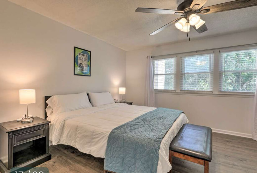 Smart TV in Primary bedroom