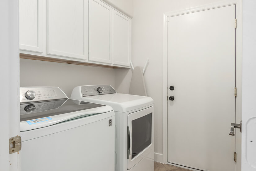 Washer and dryer