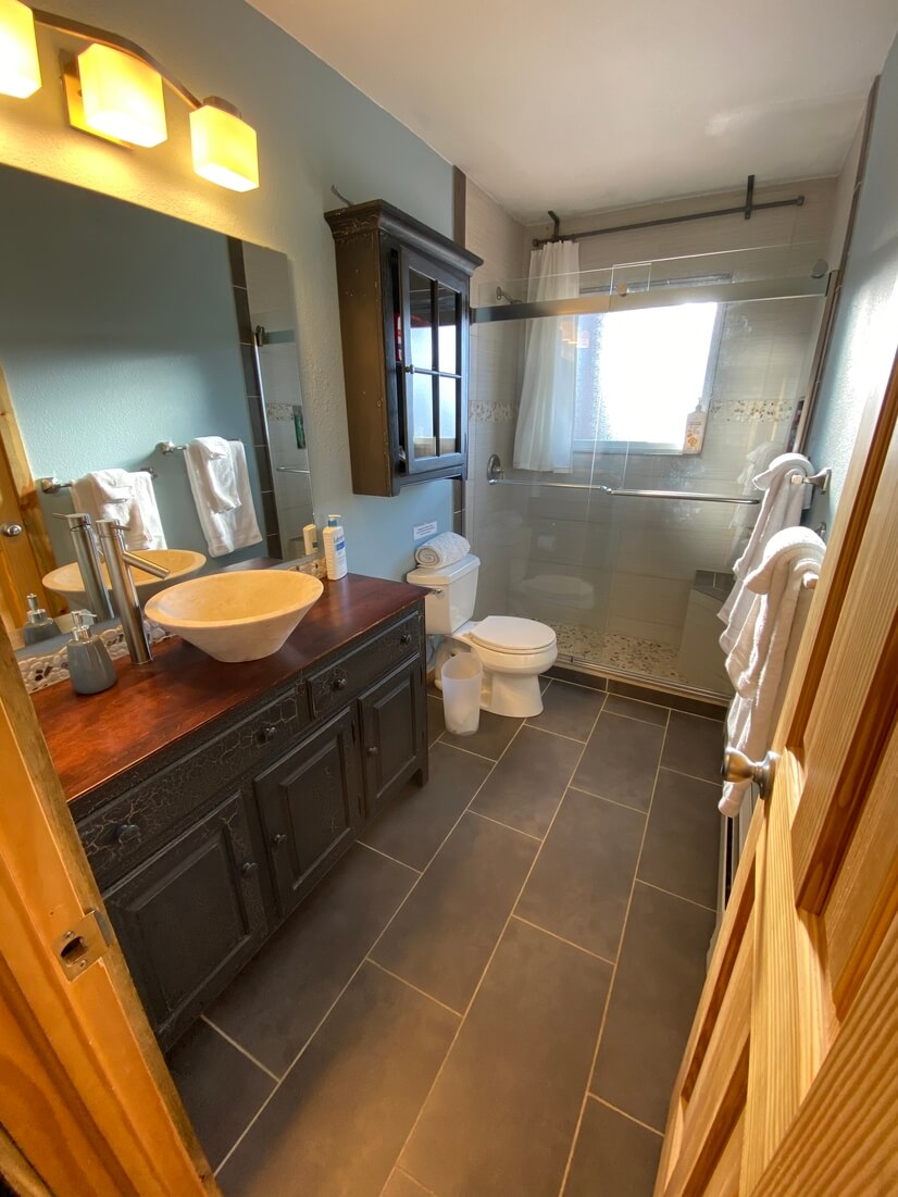 Main level bathroom