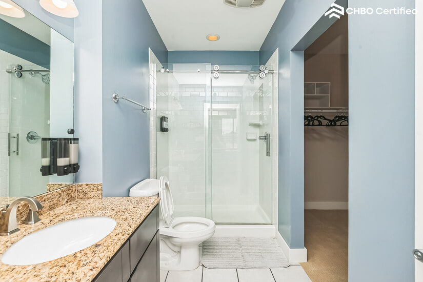 Main Bathroom from Bedroom