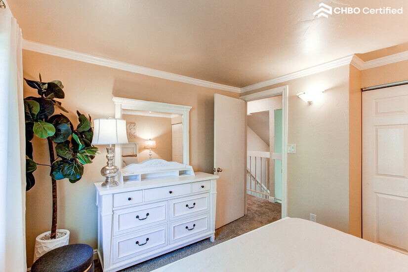 Upper-level bedroom view 3
