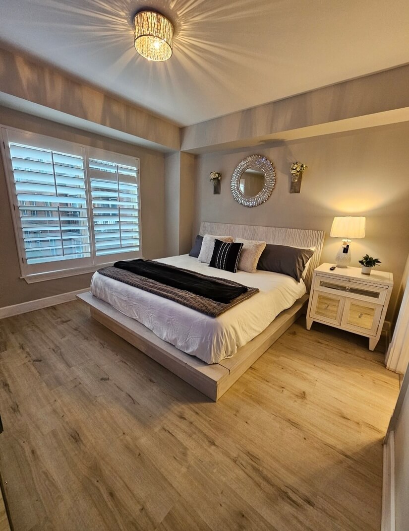 Master Bedroom Hardwoods