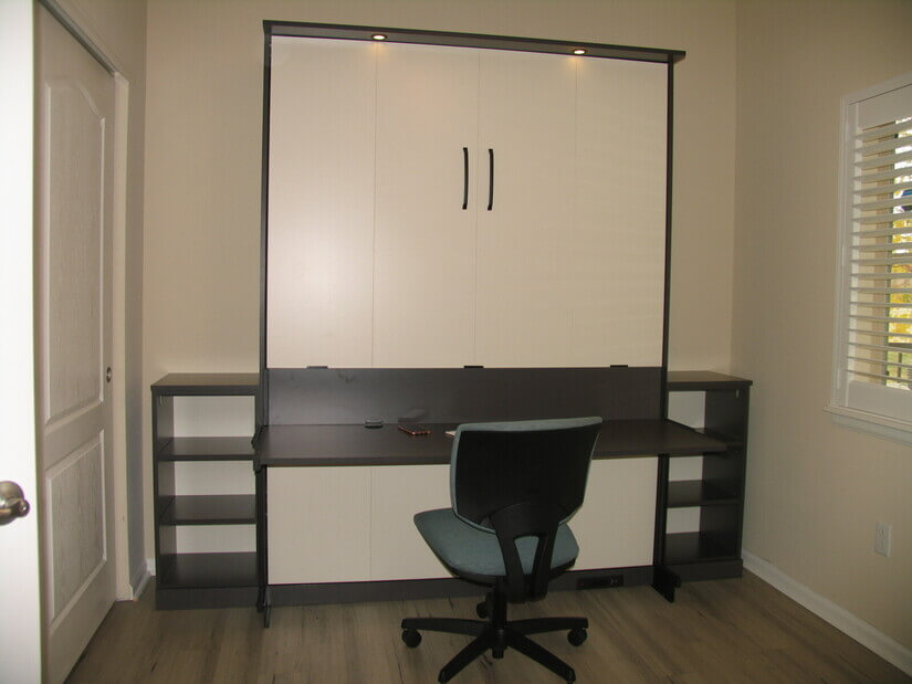 2nd BR has convertible desk/murphy bed