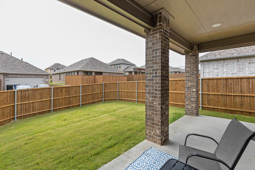 Relax, enjoy the fenced yard and patio