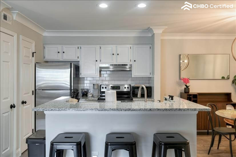 Extra seating at bar