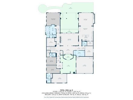 1st floor w/ dimensions