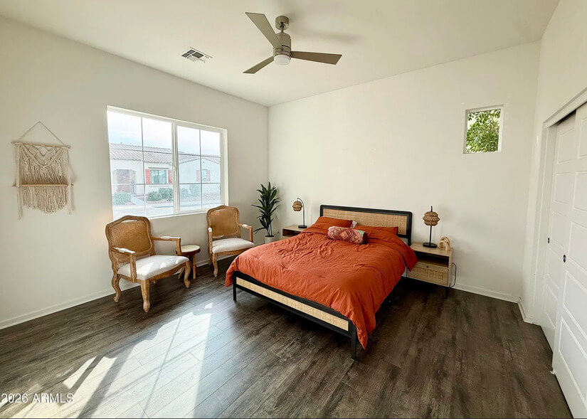 Guest bedroom comfort