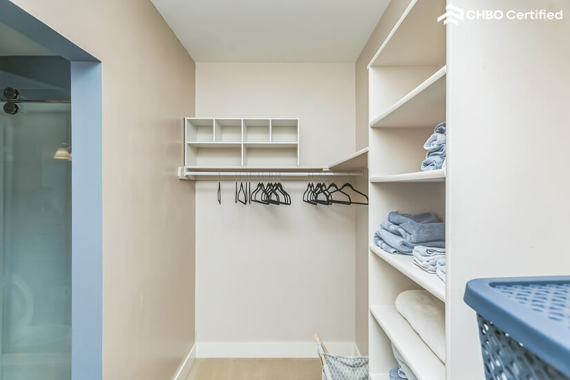 Main Bedroom Closet View
