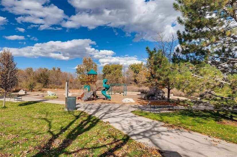 Nearby Hutchinson Park with a playground and trails.