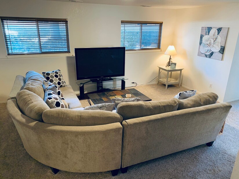 Downstairs Living area