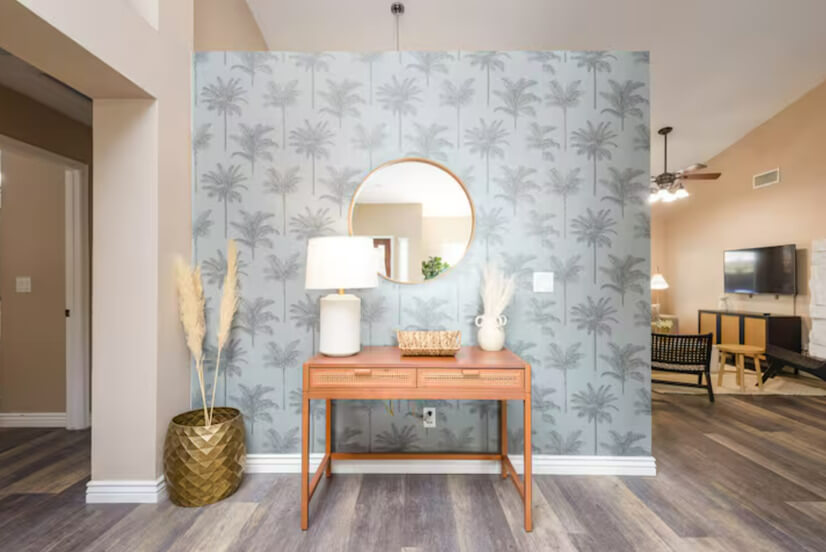 Furnished Boho Retreat with Pool Spa