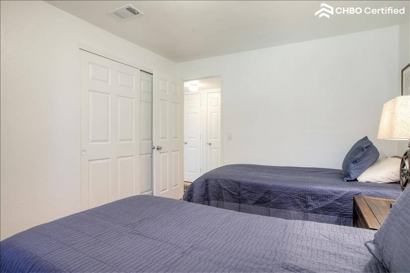 Large 2nd bedroom with a great deal of closet