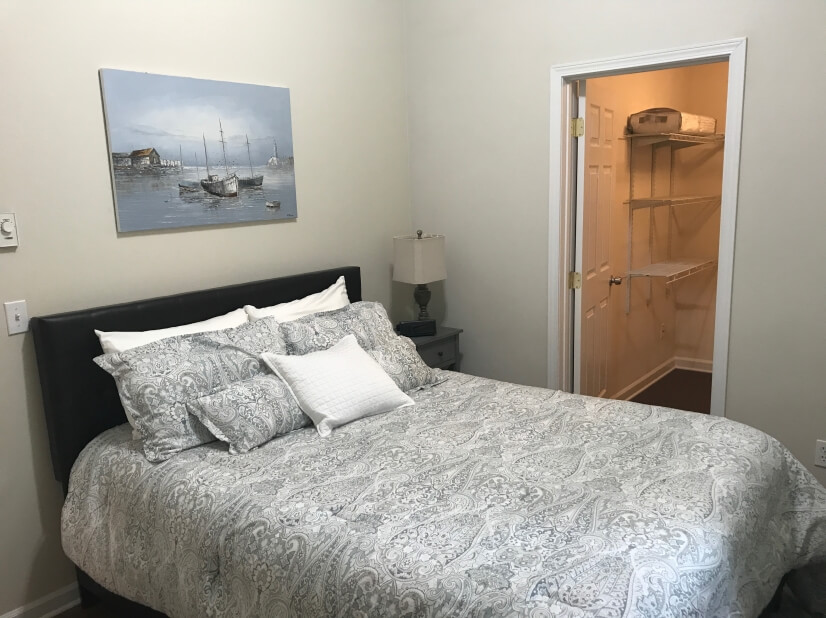 Master Bedroom with walk in closet