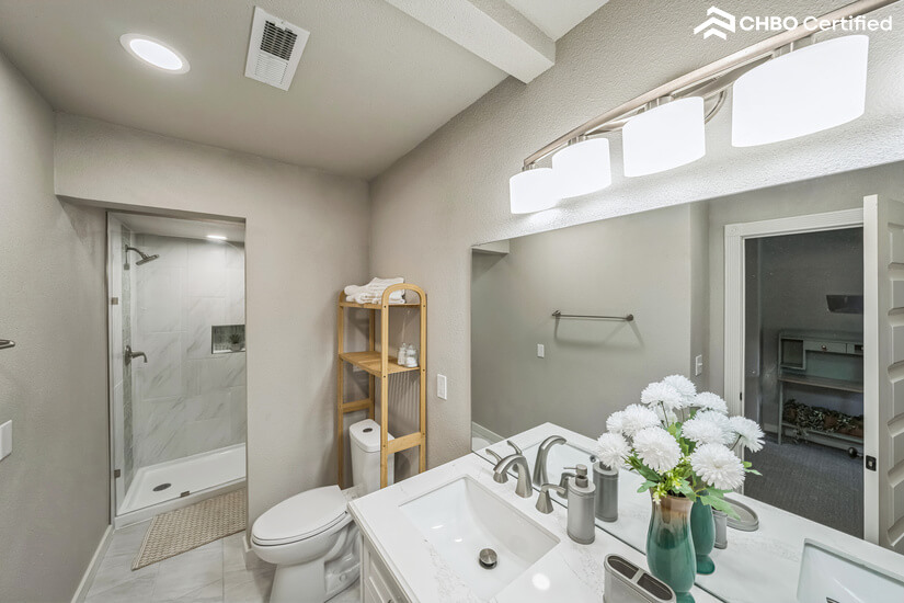 master bathroom - attached