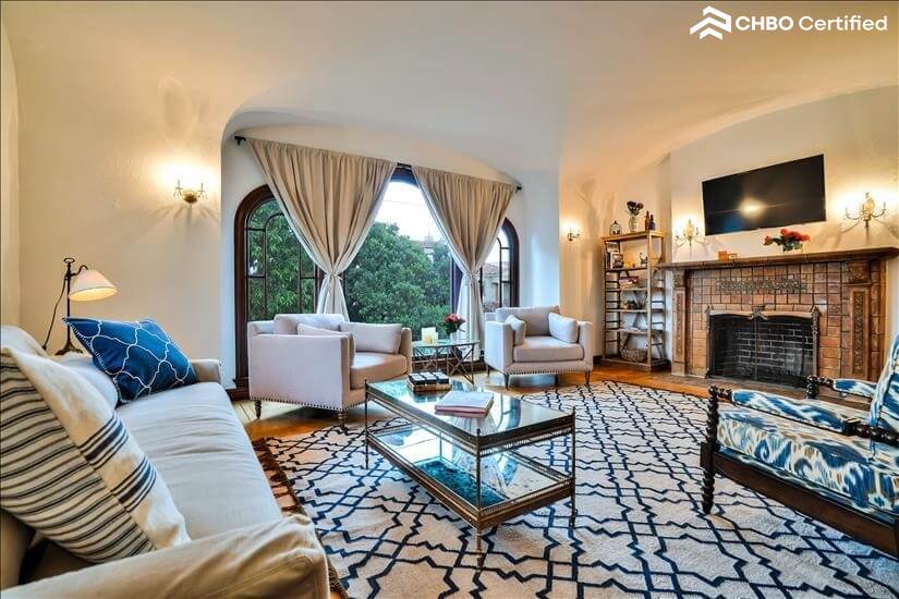 Furnished Spanish style home