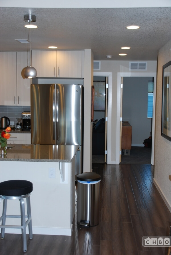 Hall back to the bedrooms.