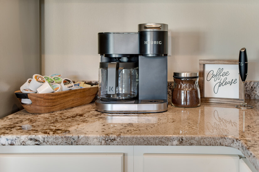Coffee Station - Coffee Grounds or K-Cups selection